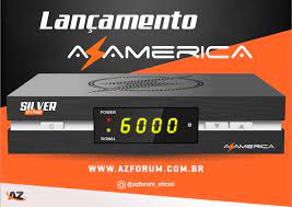 Receptor Azamerica Silver GX PRO 4K Ultra HD com Wi-Fi HDMI