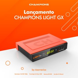 Receptor Azamerica Champions Light GX HD Wi-Fi ACM